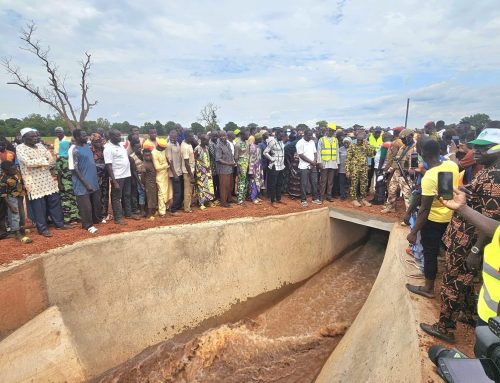 DEVELOPPEMENT AGRICOLE / Le PReCA officialise la mise en eau du périmètre irrigué de Sindou